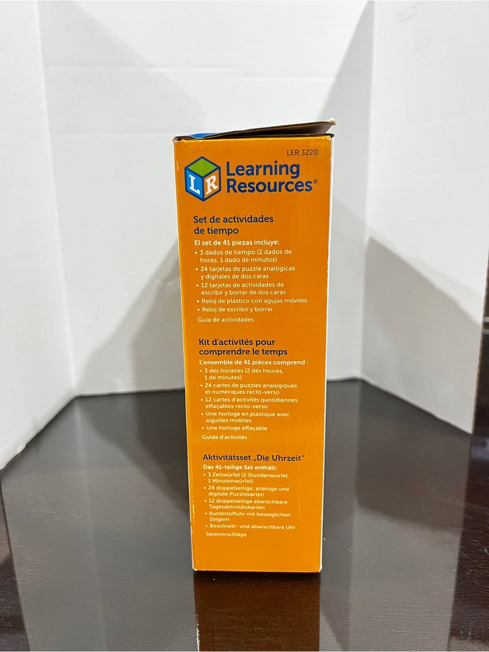 Learning Resources Time Activity Set Time Clock Time Cards About Time Ages 5+ - Picture 4 of 6